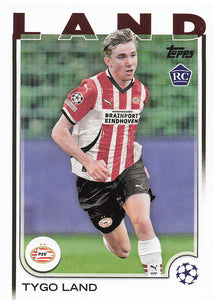 2024-25 Topps UEFA Club Competitions Tygo Land #120 RC
