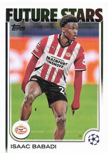 2024-25 Topps UEFA Club Competitions Isaac Babadi #194