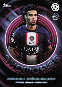 2023-24 Topps Showtime Showcase Warren Zaire-Emery RC