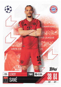 2024-25 Topps Match Attax UEFA Club Competitions Leroy Sane #223