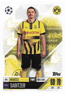 2024-25 Topps Match Attax UEFA Club Competitions Marcel Sabitzer #186