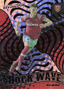 2022-23 Panini Revolution Premier League Shockwave Declan Rice #37