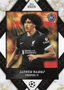 2024-25 Topps Deco UEFA Club Competitions Jayden Danns