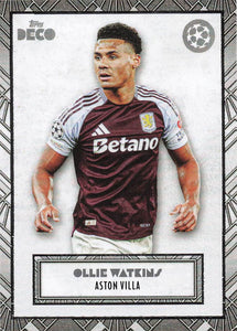 2024-25 Topps Deco UEFA Club Competitions Ollie Watkins
