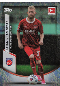 2023-24 Topps Bundesliga Jade Edition Jan-Niklas Beste #43