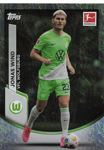 2023-24 Topps Bundesliga Jade Edition Jonas Wind #100