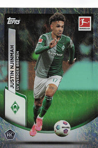 2023-24 Topps Bundesliga Jade Edition Justin Njinmah #16
