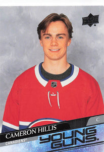 2020-21 Upper Deck Extended Series Cameron Hillis #705 RC