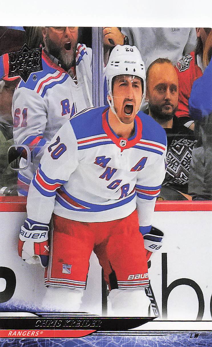 2024-25 Upper Deck Series 1 Chris Kreider #127