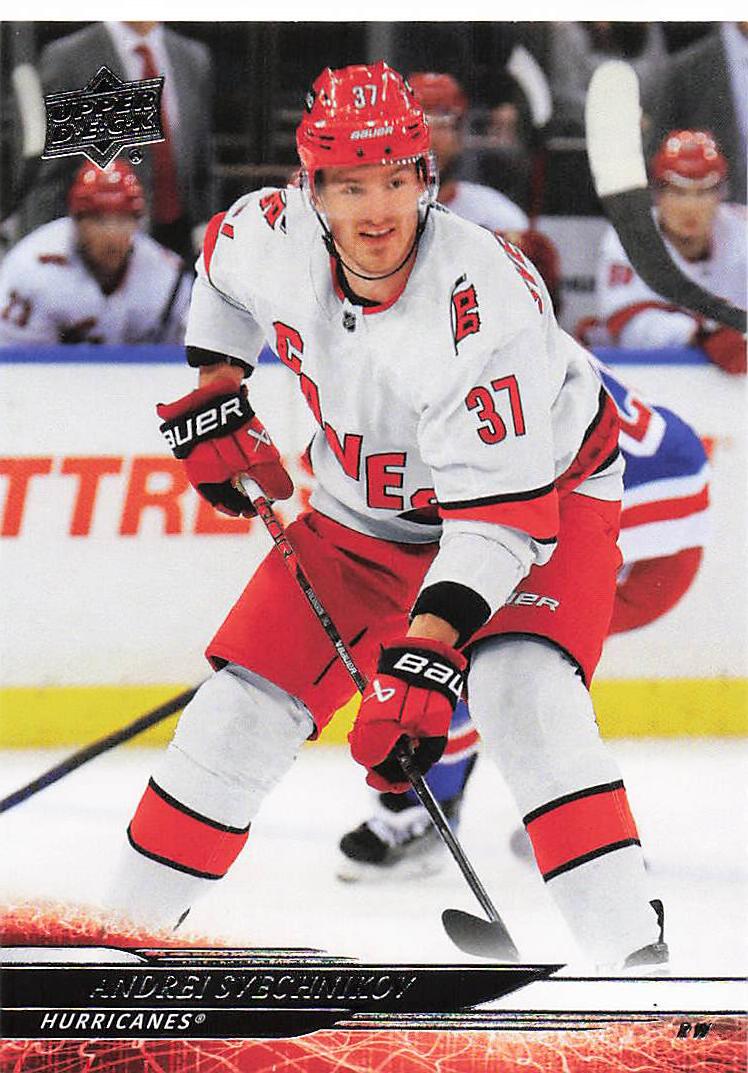 2024-25 Upper Deck Series 1 Andrei Svechnikov #37