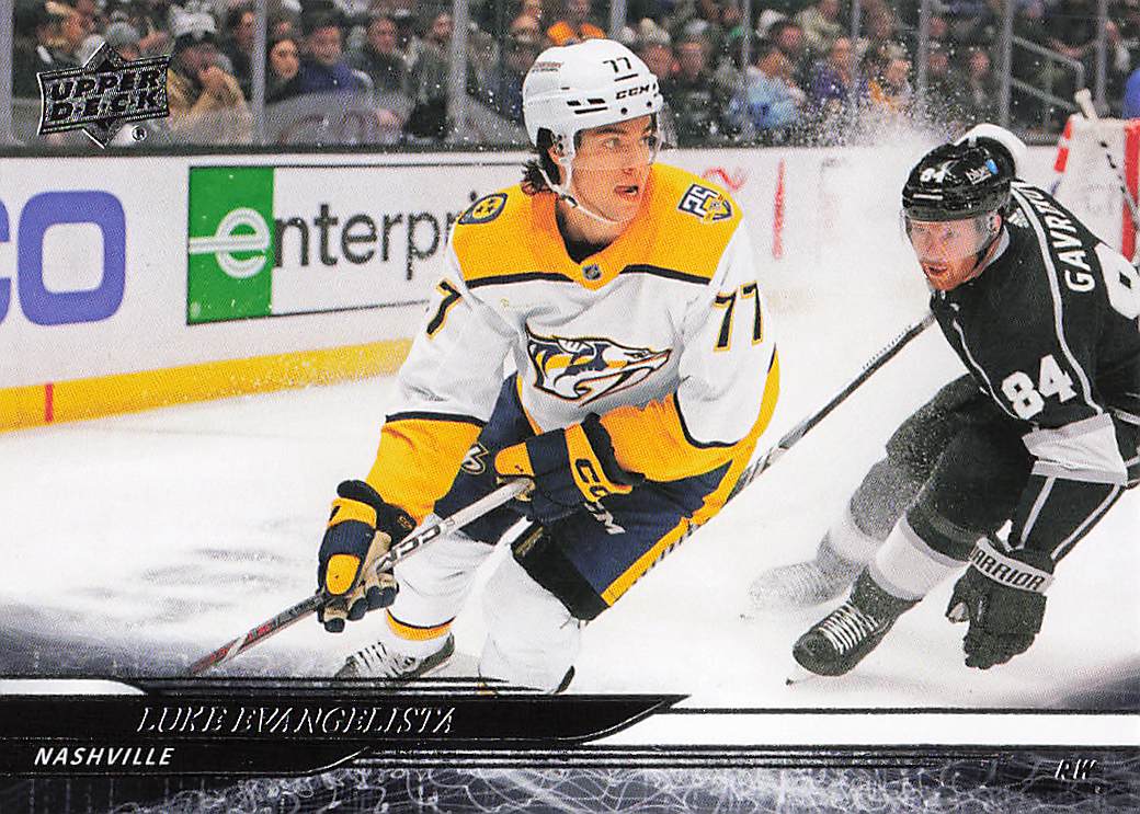 2024-25 Upper Deck Series 1 Luke Evangelista #106