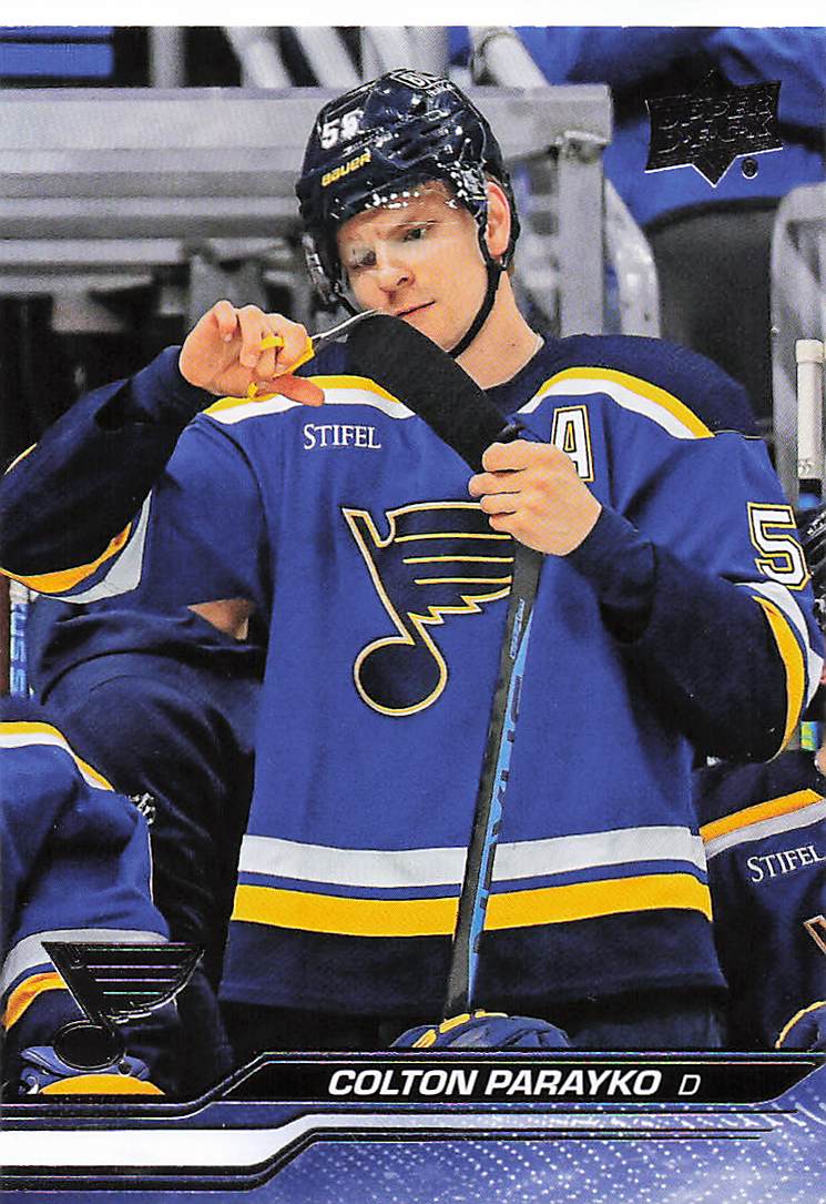 2023-24 Upper Deck Series 2 Colton Parayko #408