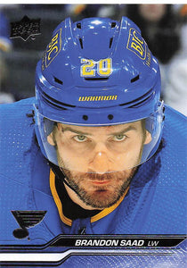 2023-24 Upper Deck Series 2 Brandon Saad #407