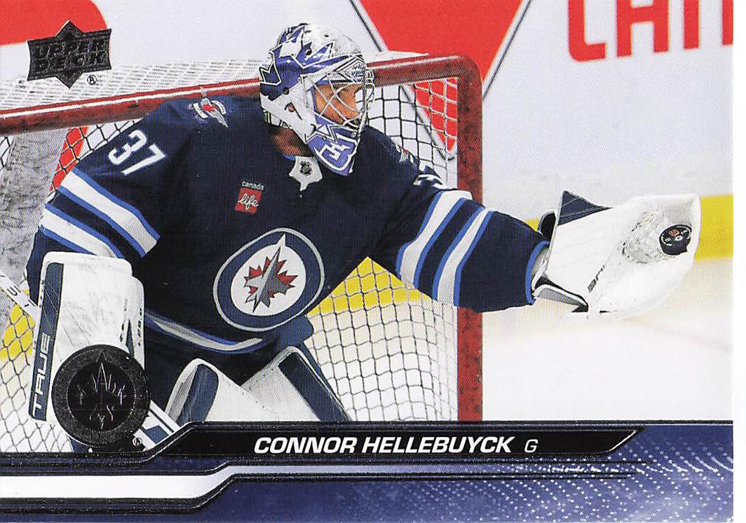 2023-24 Upper Deck Series 2 Connor Hellebuyck #448