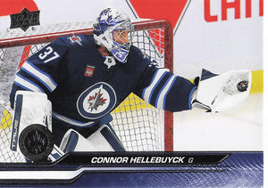 2023-24 Upper Deck Series 2 Connor Hellebuyck #448
