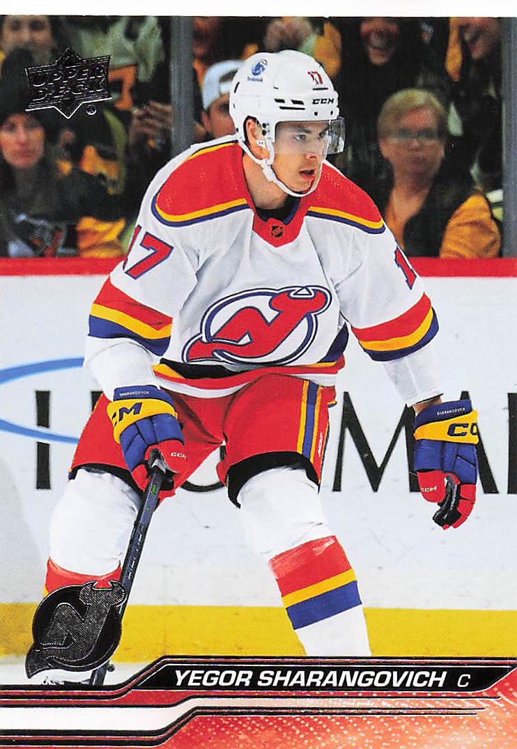 2023-24 Upper Deck Series 2 Yegor Sharangovich #361