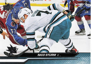 2023-24 Upper Deck Series 2 Nico Sturm #393