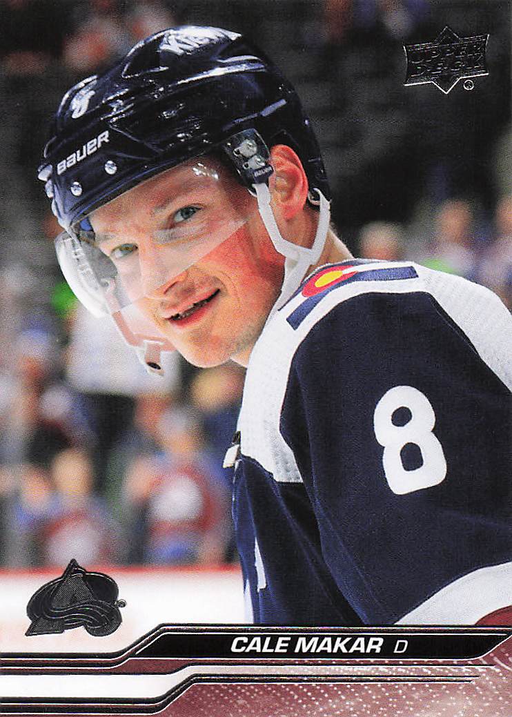 2023-24 Upper Deck Series 2 Cale Makar #295