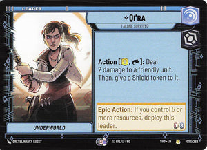 Star Wars Unlimited: Shadows of the Galaxy #2 Qi'ra