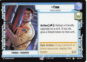 Star Wars Unlimited: Shadows of the Galaxy #3 Finn