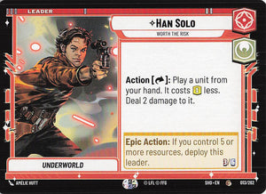 Star Wars Unlimited: Shadows of the Galaxy #13 Han Solo