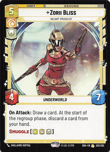 Star Wars Unlimited: Shadows of the Galaxy #203 Zorii Bliss