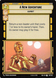 Star Wars Unlimited: Shadows of the Galaxy #207 A New Adventure