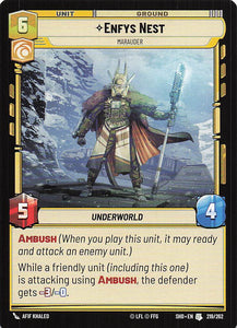 Star Wars Unlimited: Shadows of the Galaxy #219 Enfys Nest