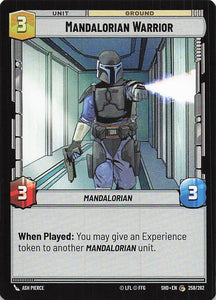 Star Wars Unlimited: Shadows of the Galaxy #258 Mandalorian Warrior