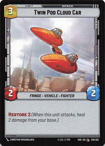 Star Wars Unlimited: Shadows of the Galaxy #259 Twin Pod Cloud Car