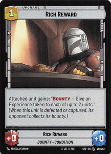 Star Wars Unlimited: Shadows of the Galaxy #261 Rich Reward