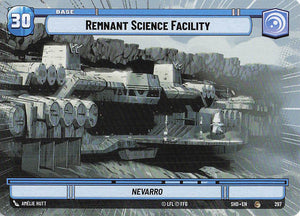 Star Wars Unlimited: Shadows of the Galaxy Extras #297 Remnant Science Facility