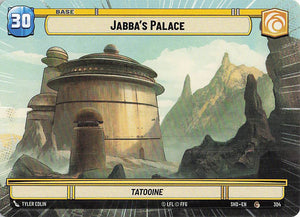 Star Wars Unlimited: Shadows of the Galaxy Extras #304 Jabba's Palace