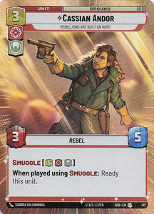 Star Wars Unlimited: Shadows of the Galaxy Extras Foil #417 Cassian Andor