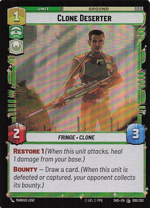 Star Wars Unlimited: Shadows of the Galaxy Foil #95 Clone Deserter