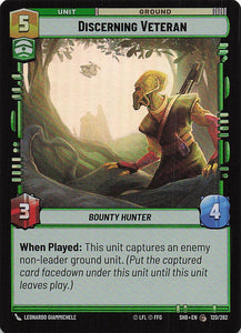 Star Wars Unlimited: Shadows of the Galaxy Foil #120 Discerning Veteran