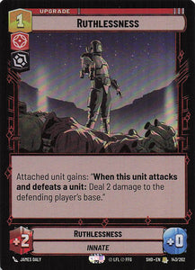 Star Wars Unlimited: Shadows of the Galaxy Foil #143 Ruthlessness