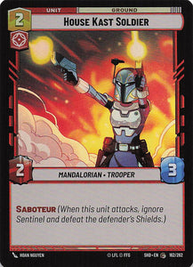 Star Wars Unlimited: Shadows of the Galaxy Foil #162 House Kast Soldier