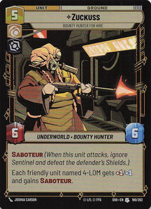 Star Wars Unlimited: Shadows of the Galaxy Foil #190 Zuckuss