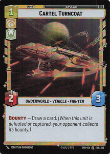 Star Wars Unlimited: Shadows of the Galaxy Foil #195 Cartel Turncoat