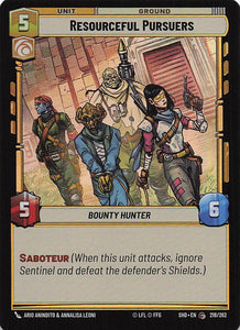 Star Wars Unlimited: Shadows of the Galaxy Foil #218 Resourceful Pursuers