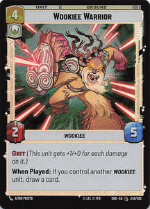 Star Wars Unlimited: Shadows of the Galaxy Foil #249 Wookie Warrior
