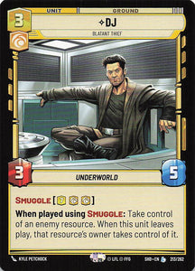 Star Wars Unlimited: Shadows of the Galaxy #213 DJ