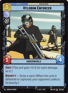 Star Wars Unlimited: Shadows of the Galaxy #27 Hylobon Enforcer