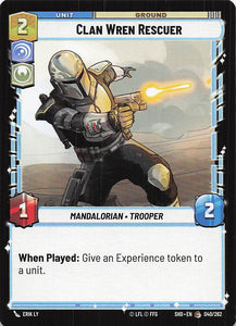 Star Wars Unlimited: Shadows of the Galaxy #40 Clan Wren Rescuer