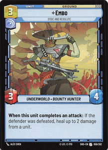 Star Wars Unlimited: Shadows of the Galaxy #59 Embo