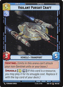 Star Wars Unlimited: Shadows of the Galaxy #65 Vigilant Pursuit Craft