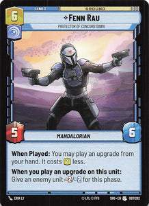 Star Wars Unlimited: Shadows of the Galaxy #67 Fenn Rau