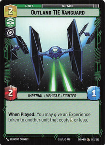 Star Wars Unlimited: Shadows of the Galaxy #82 Outland TIE Vanguard