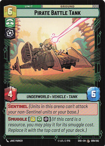 Star Wars Unlimited: Shadows of the Galaxy #89 Pirate Battle Tank